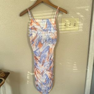 Patterned Bodycon Dress